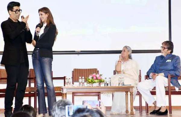 amitabh bachchan and jaya bachchan at shweta bachchan debut novel