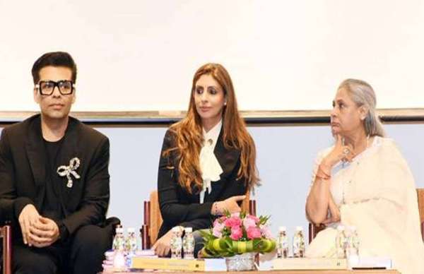 amitabh bachchan and jaya bachchan at shweta bachchan debut novel