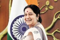 EAM Swaraj arrives in Tajikistan
