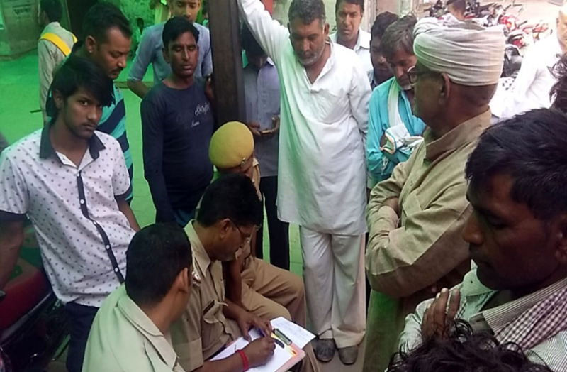 बाइक ने मारी टक्कर, एक की मौके पर हुई दर्दनाक मौत दूसरा गंभीर घायल