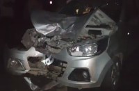 कार-बाइक भिड़ंत: दो मासूम बच्चों की हुई दर्दनाक मौत, दो जने गंभीर घायल