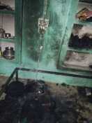 Short circuit burned two months innocent life