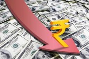 rupee in poor condition