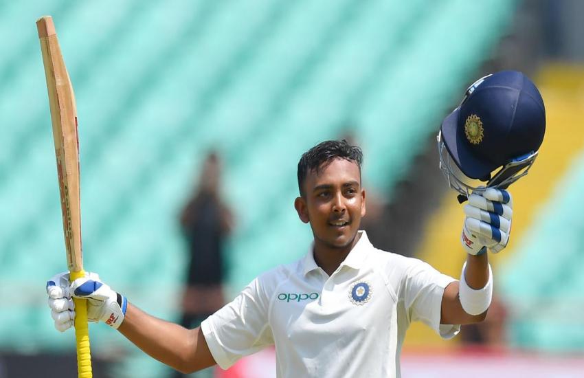 Ind vs WI 2nd Test: prithvi shaw breaks sehwags 10 years old record