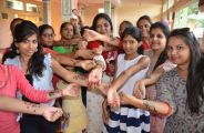 Women wear tattoo in bhilwara