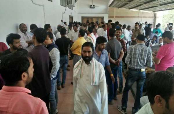 Arjun singh joins Congress party