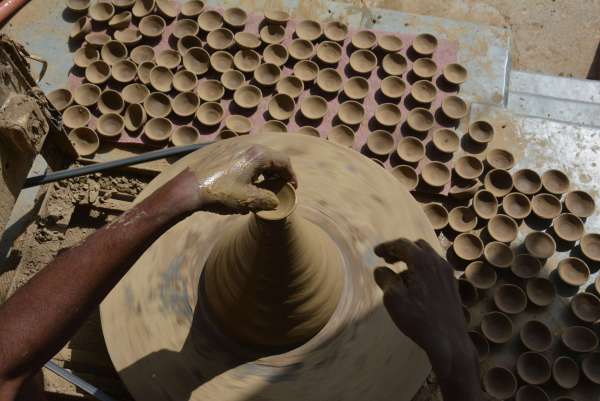 Designer Pots Making In Alwar For Diwali