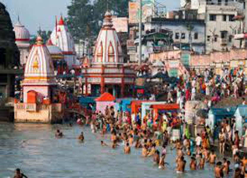 Ganga bank river city