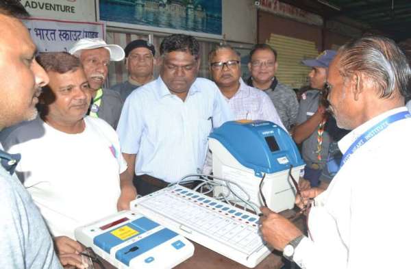 #elections2018celebration democracy Scout guide voter awareness rally