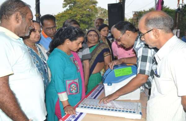 #elections2018celebration democracy Scout guide voter awareness rally