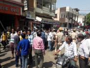 Firing in bhilwara
