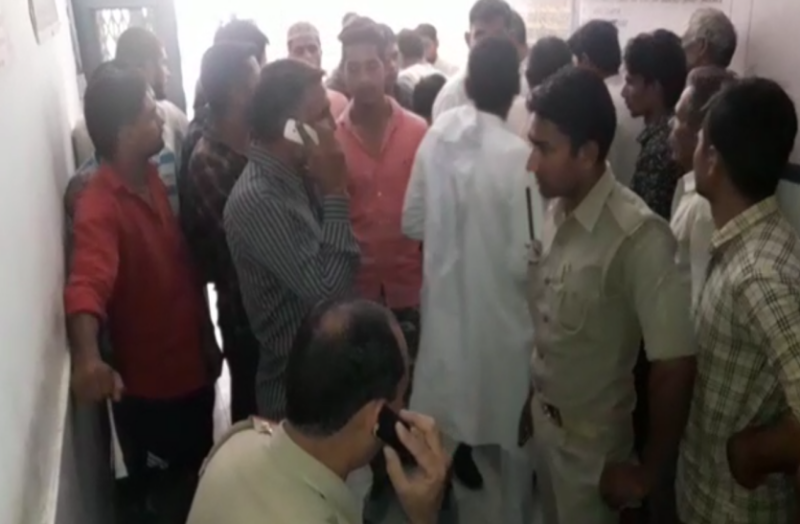 villagers in hospital