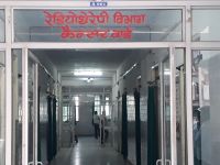 Cancer sufferer suffering from radiation therapy in SGMH