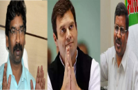 hemant soren,rahul gandhi,babulal marandi 