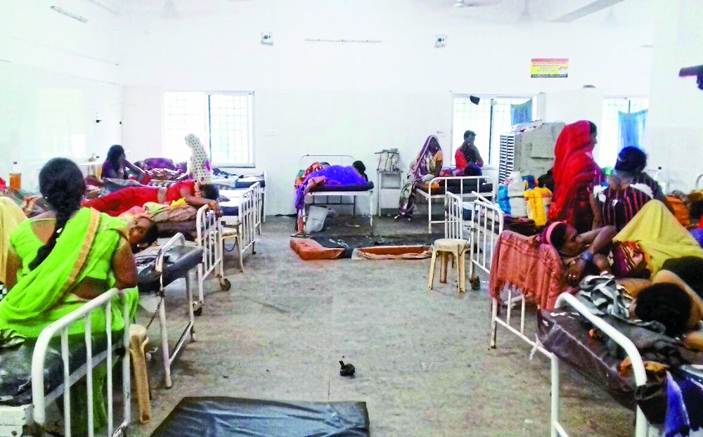 Model maternity wing in satna District hospital