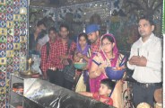 Video- सप्तमी पर पंडालों व मंदिरों में भक्तों की लगी रही लंबी कतार, महाष्टमी पर उमड़ेगा भक्तों का सैलाब