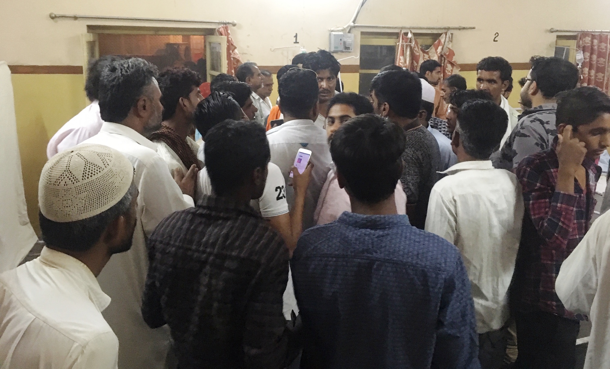 Road accident, death of child