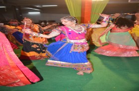 Dandiya-Garba-dipped city in bhilwara