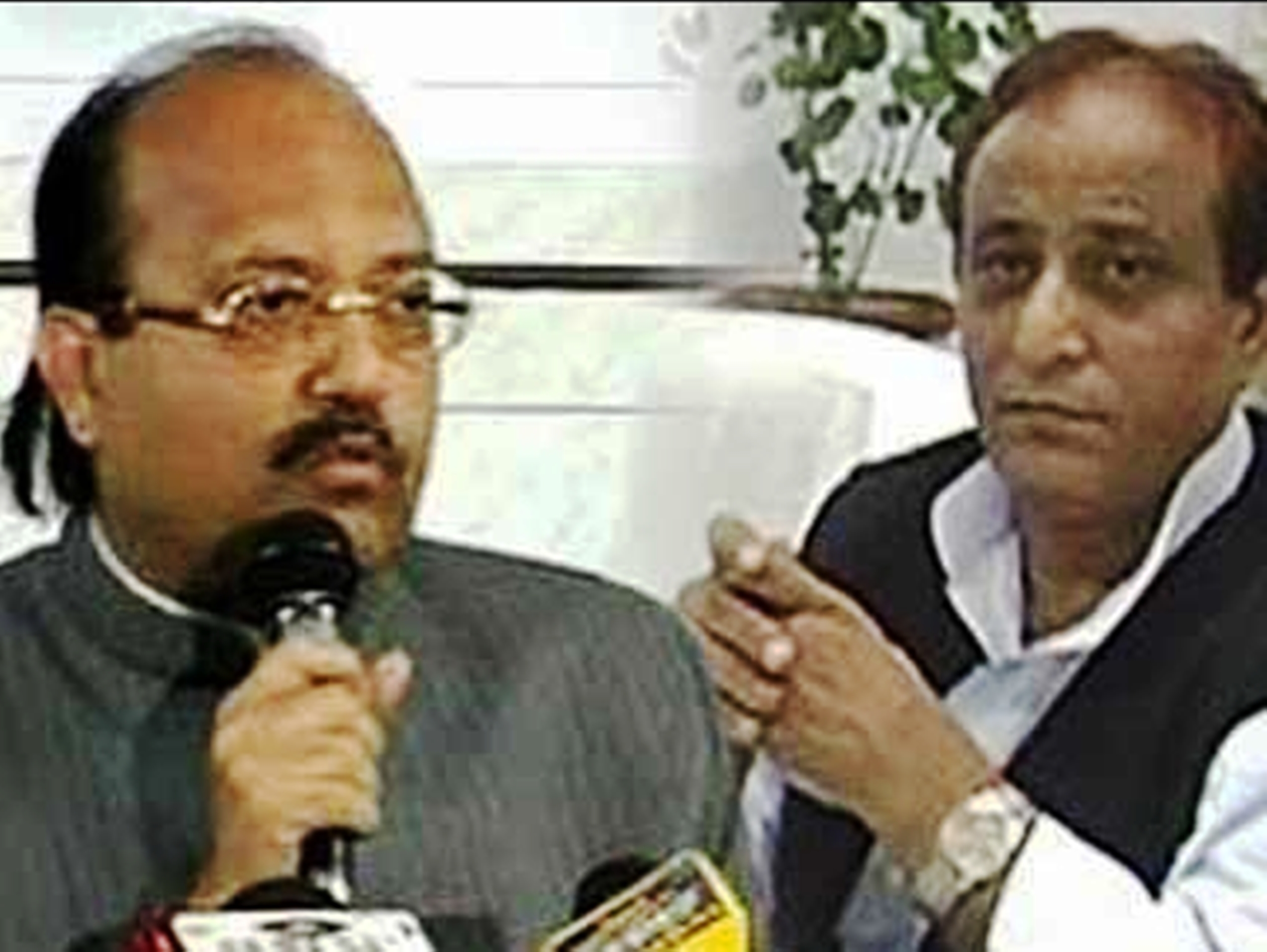 amar singh targets in azam khan and up police in kanpur