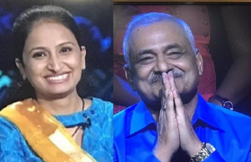 Sulkhan singh with his daughter priyanka singh