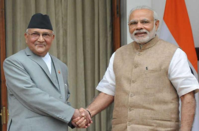pm oli and pm modi