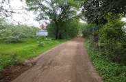 Road in paper, missing from the spot in bhilwara