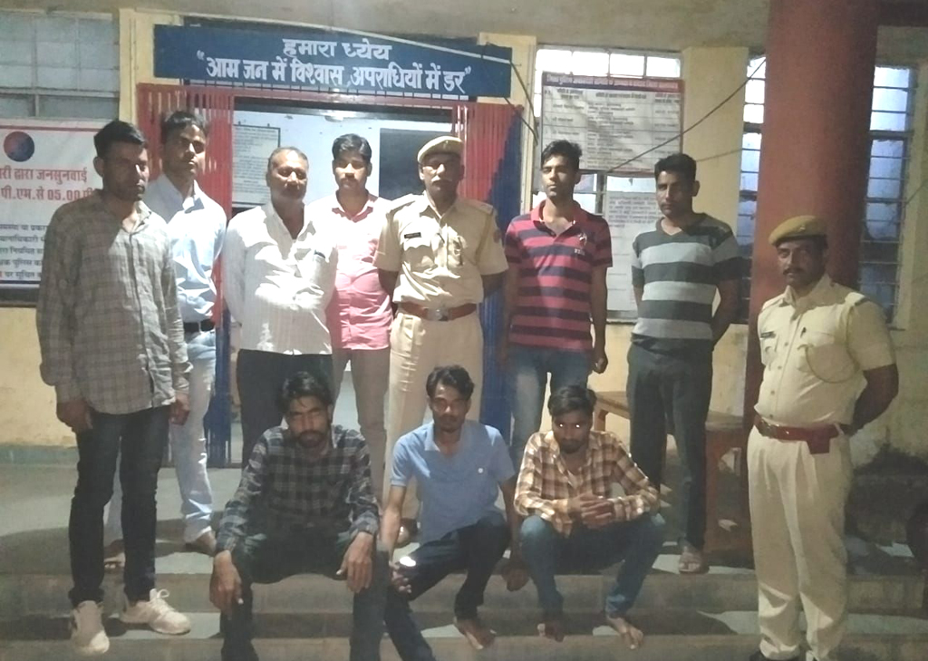 Seven mobile phones recovered