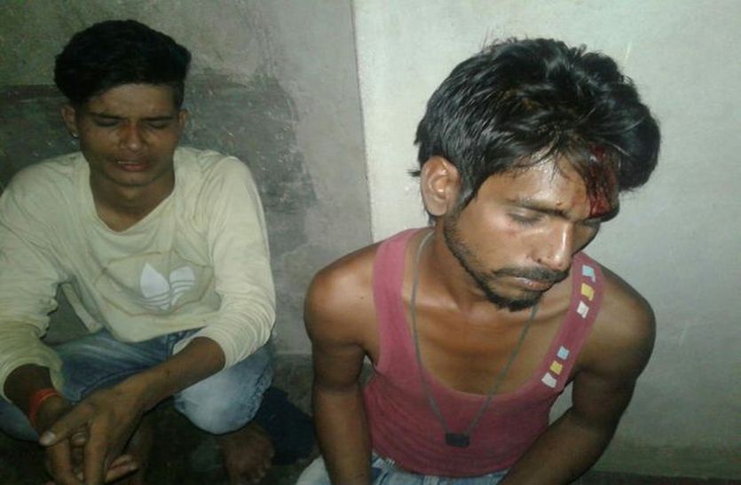 Two thieves caught with vigilance of home guards