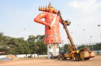 दशानन की बड़ी-बड़ी मूछें व आक्रामक चेहरा होगा आकर्षण का केंद्र, जानें कहां कितने फीट का रावण