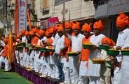 So showing patriotic spirit bloom face in bhilwara