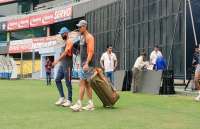 Ind vs Wi: team india in Guwahati, practice session pictures