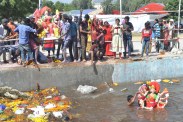 farewell to devi durga