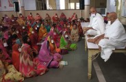 Why did women take a day's silence resolution in bhilwara