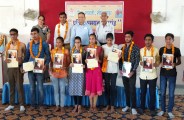 Sewa Bharati did the honor of the students- the players in bhilwara
