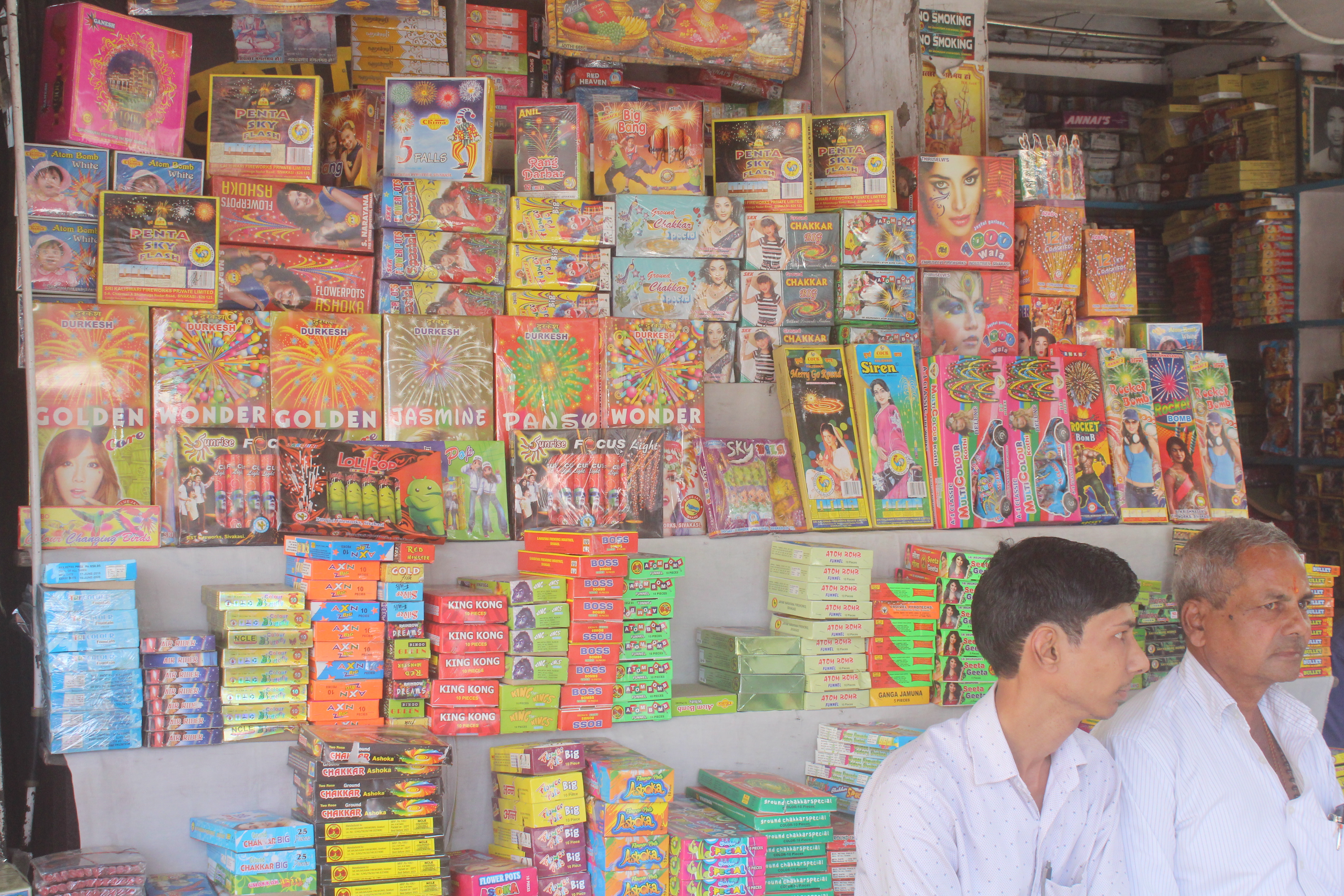 crackers ready for diwali