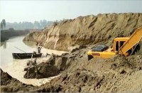 illegal sand mining gwalior