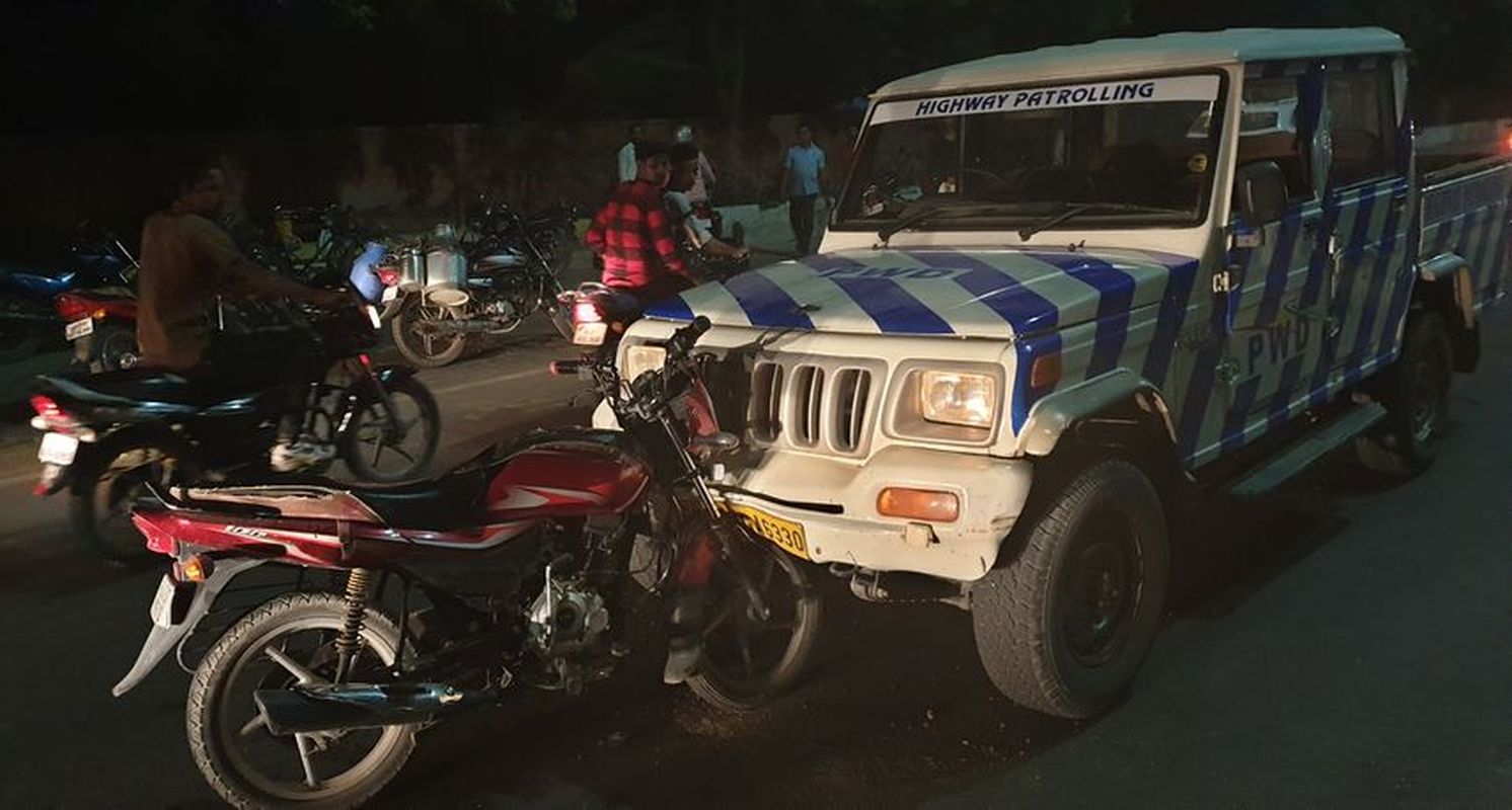 accident in bikaner