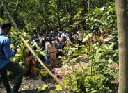 Women dead body found on hill