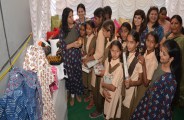 Inaugurated by girls of Telikheda school in bhilwara
