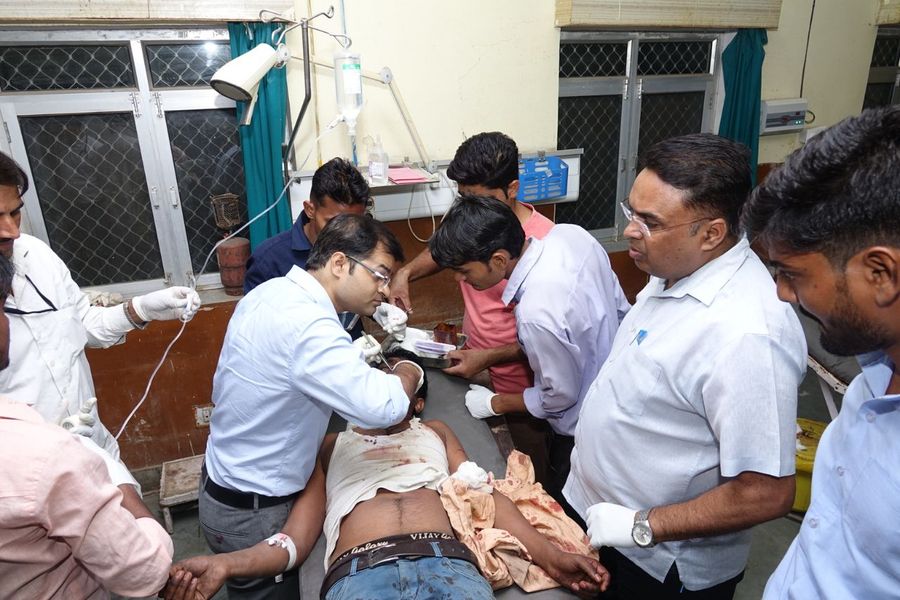 तालचिड़ा घाटी में पलटा जुगाड़, दो महिलाओं की मौत, दो दर्जन लोग घायल
