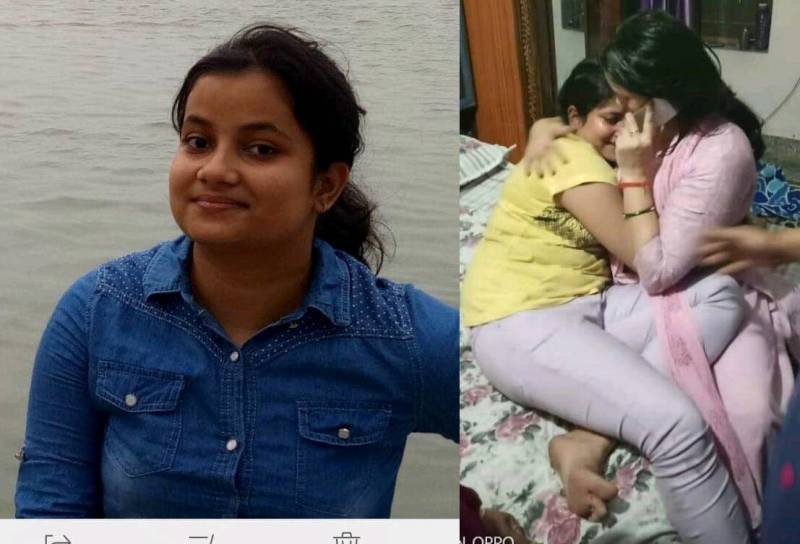 Missing Girl student Unnati Singh arrived back home