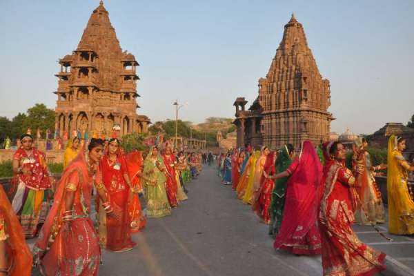 ghoomar dance performance