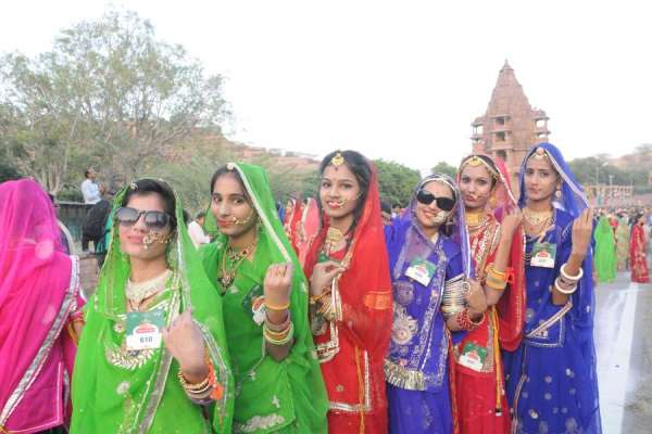 ghoomar dance performance