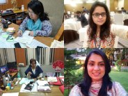 four lady officers hand over elections duty twenty four hours
