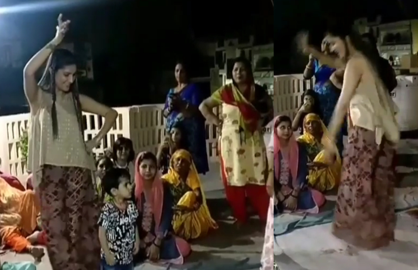 sapna chaudhary latest dance video in ladies sangeet goes viral