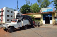 Young man scorched by waste