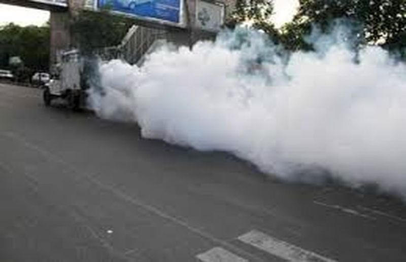 amer fogging machine is Damage