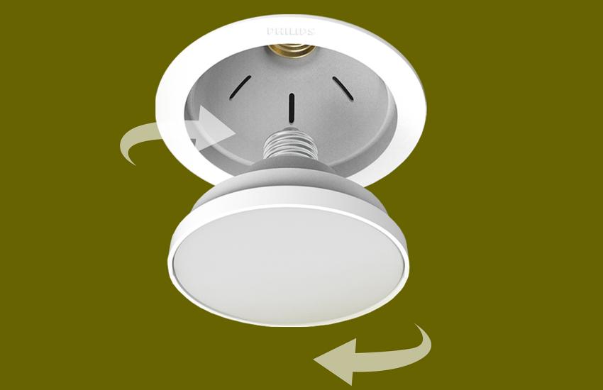 Philips LED downlighter