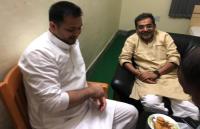 Tejaswi Yadav meets Upendra Kushwaha