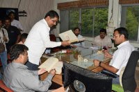 Mukesh Kumar Shukla removed Rahul Jain new collector of Satna